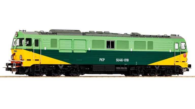 PIKO 52875 Тепловоз SU46 (декодер PluX22 и звук), H0, V, PKP