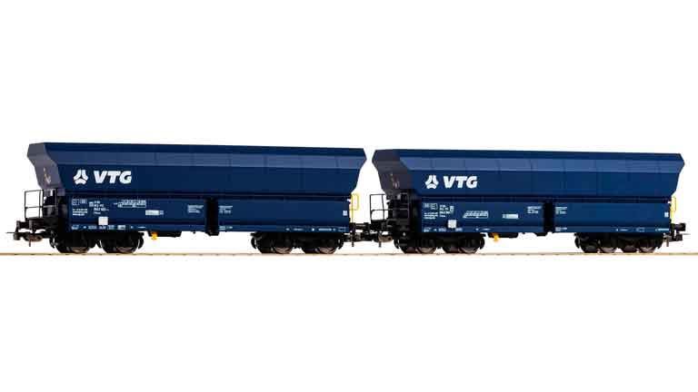 PIKO 58282 Хопперы Falns «VTG» (2 вагона), H0, VI, VTG