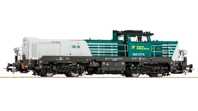 PIKO 52362 Тепловоз DE18 «Vossloh Rolling Stock» (звук PluX22), H0, VI, Vossloh