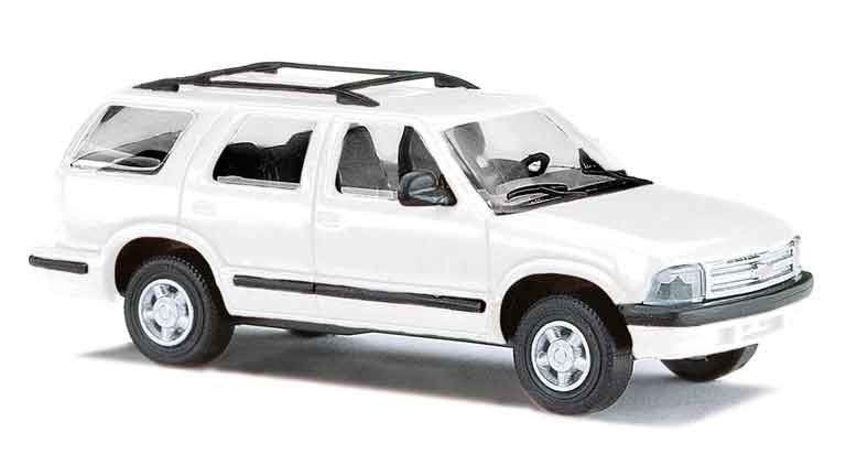 BUSCH 60227 Автомобиль Chevrolet® Blazer (белый для сборки), 1:87