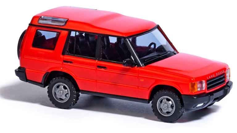 BUSCH 51900 Автомобиль  Land Rover® Discovery (красный), 1:87, 1998—2004