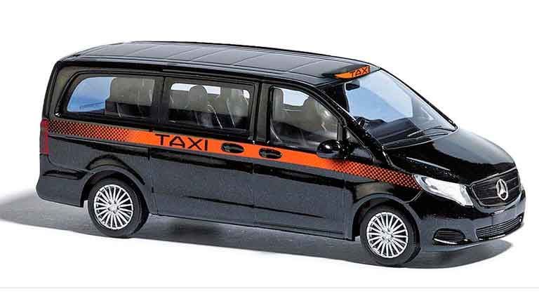 BUSCH 51168 Минивэн Mercedes-Benz® V-класс «Taxi», 1:87, Великобритания
