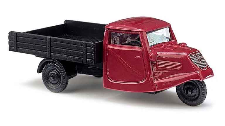 BUSCH 89103 Грузовой трицикл Tempo Dreirad Hanseat, 1:87, 1938—1948