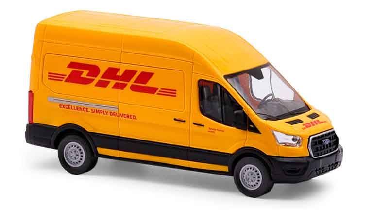 BUSCH 54508 Минивэн Ford® Transit службы доставки «DHL», 1:87, 2014