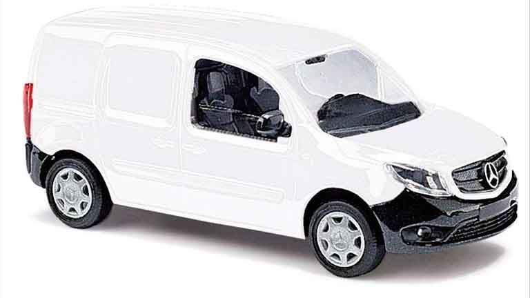 BUSCH 60251 Автофургон Mercedes-Benz® Citan (белый для сборки), 1:87, 2012
