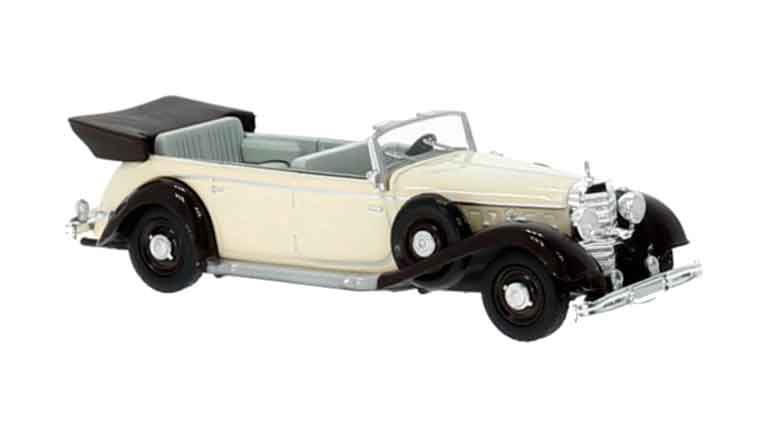 BREKINA 21055 Автомобиль Mercedes-Benz® 770 K (бежевый/коричневый), 1:87, 1938