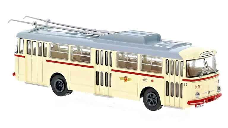 BREKINA 61355 Троллейбус Skoda® 9 Tr, 1:87, 1962, ГДР (Потсдам)