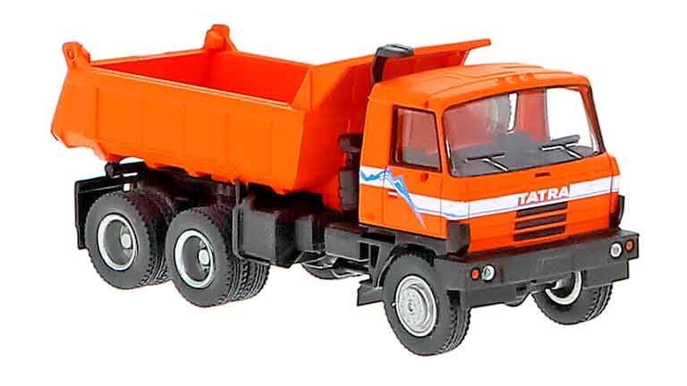 BREKINA 71905 Автомобиль самосвал Tatra® 815 (оранжевый кузов), 1:87, 1984