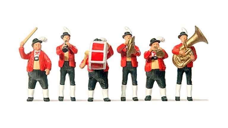 PREISER 10206 Тирольский традиционный оркестр (6 фигурок), 1:87