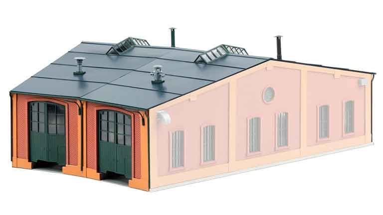 FALLER 120282 Дополнение на 2 стойла к FALLER 120281 с шагом 12°, 1:87, 1945–1965