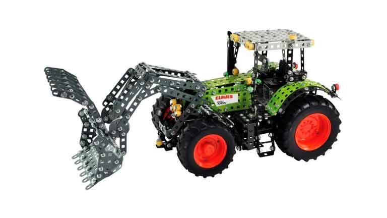 TRONICO 10061 Набор-конструктор Трактор «CLAAS AXION 850» (из металла, 1379 деталей)