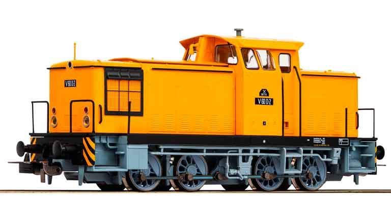 PIKO 52986 Маневровый тепловоз V 60 D-2 «WTK» (декодер 8 пин и звук), H0, IV, WTK