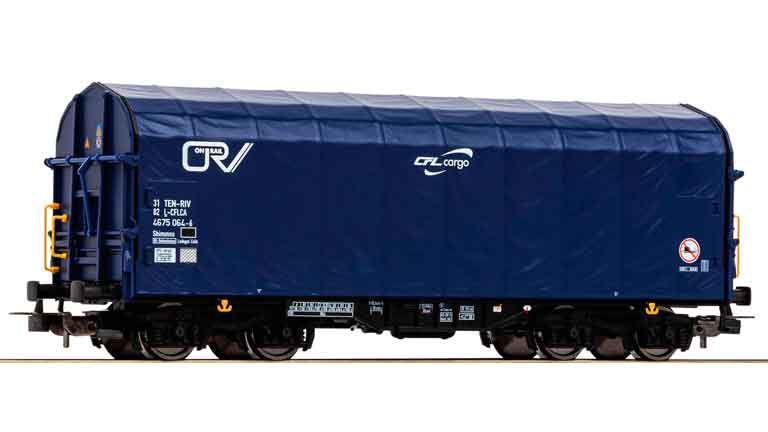 PIKO 24632 Грузовая платформа крытая брезентом «ORV», H0, VI, CFL