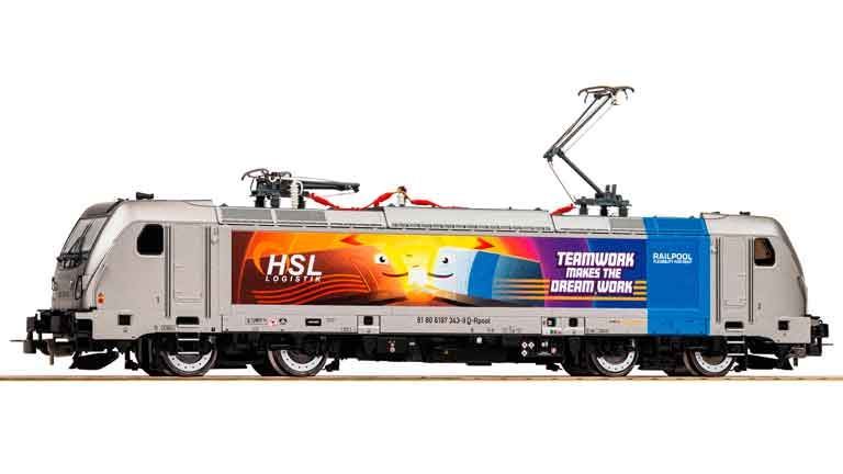 PIKO 21707 Электровоз BR 187 «Teamwork» (интерфейс PluX22), H0, VI, HSL