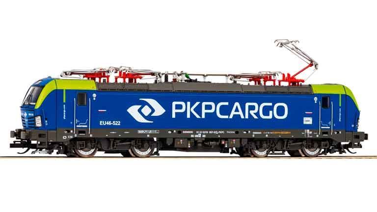 PIKO 47806 Электровоз EU46 «Vectron» (интерфейс PluX22), TT, VI, PKP Cargo