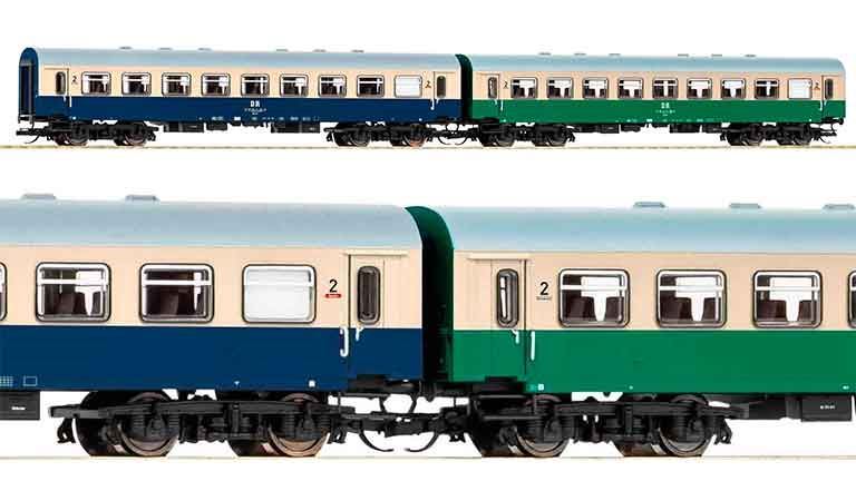 PIKO 47681 Пассажирский состав (2 вагона 2 кл.), TT, IV, DR