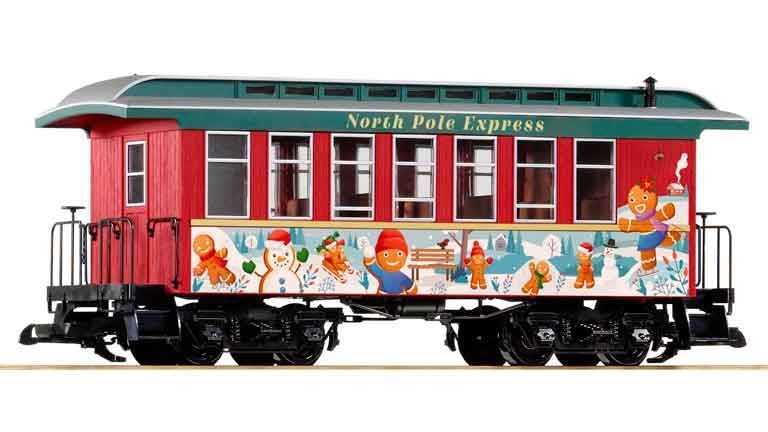 PIKO 38669 Рождественский пассажирский вагон №1 «North Pole Express», G, I