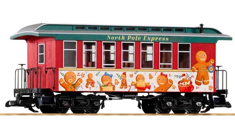 PIKO 38670 Рождественский пассажирский вагон №2 «North Pole Express», G, I