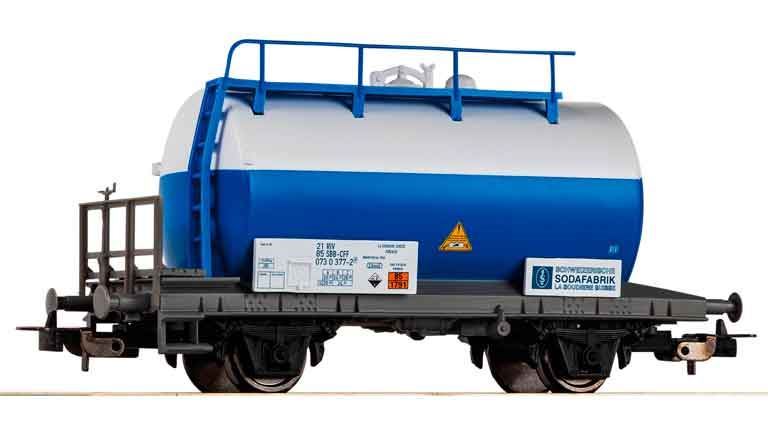 PIKO 27729 Вагон-цистерна 2-осная «Sodafabrik», H0, IV, SBB 