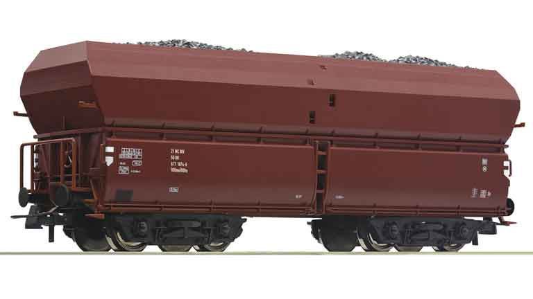 ROCO 56333 Вагон-хоппер OOtu загруженный углём H0, IV, DR