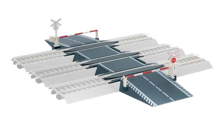 ROCO 40022 Железнодорожный переезд для рельс на насыпи ROCO, PIKO и др., H0