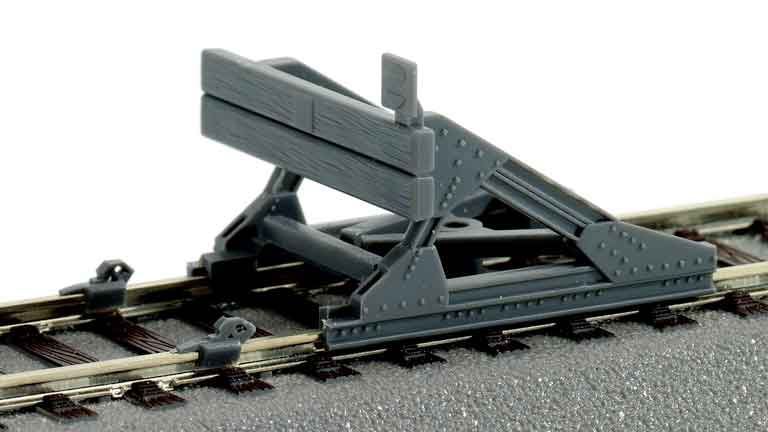 ROCO 42608 Тупиковый упор и тормозные башмаки, Н0