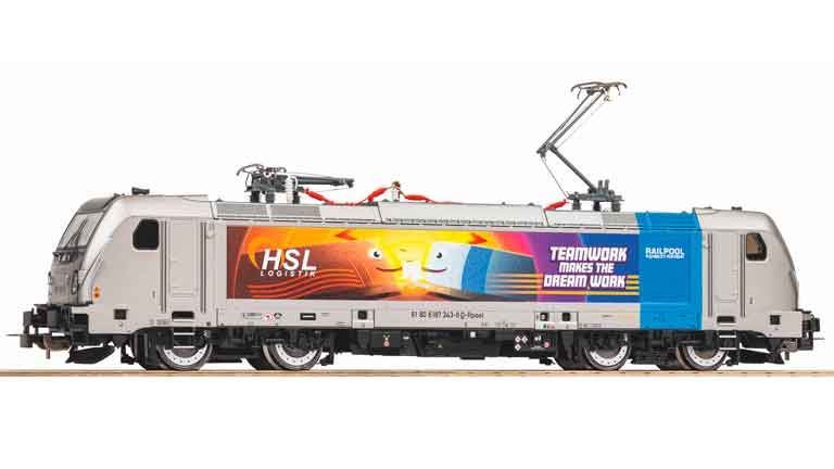 PIKO 21708 Электровоз BR 187 (звук PluX22), H0, VI, HSL