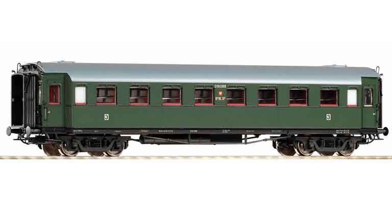 PIKO 53372 Пассажирский вагон 3 кл., H0, III, PKP