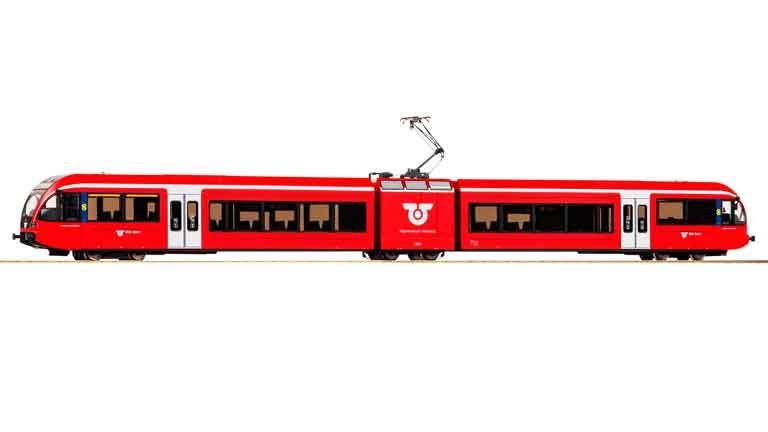 PIKO 27506 Электропоезд GTW 2/6 (интерфейс 8 пин), H0, VI, SBB (Берн)