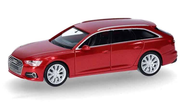 HERPA 430647-005 Автомобиль Audi® A6 Avant (красный металлик), 1:87