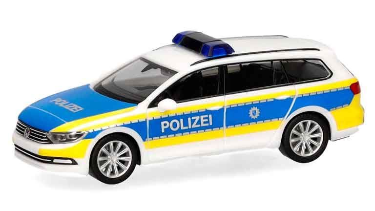 HERPA 098465 Автомобиль Volkswagen® Passat «Polizei», 1:87, ФРГ (Бремен)