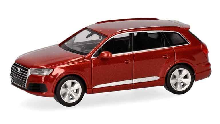 HERPA 038447-005 Автомобиль Audi® Q7 (красный матадор), 1:87