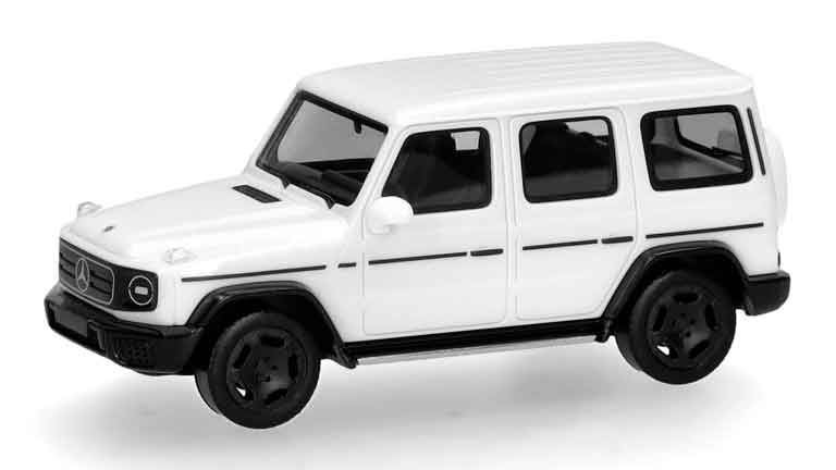 HERPA 421195 Внедорожник Mercedes-Benz® G580 EQ (N465) (белый), 1:87