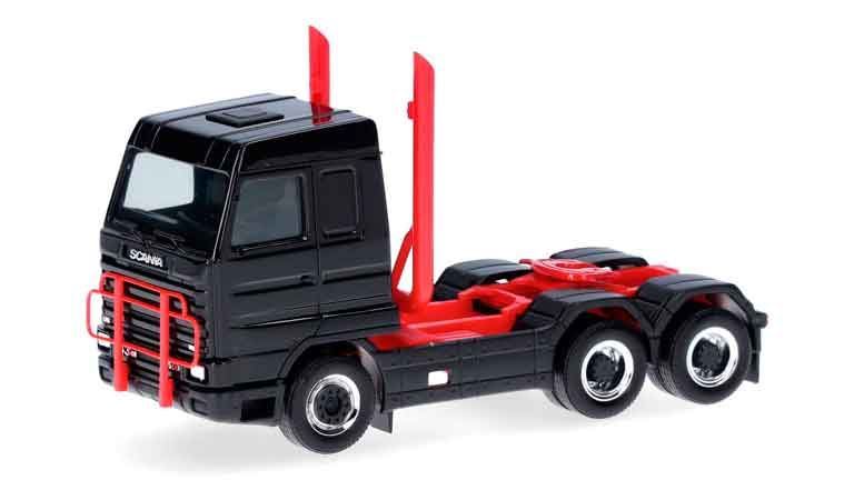 HERPA 316743-002 Седельный тягач Scania® 143 (черный), 1:87