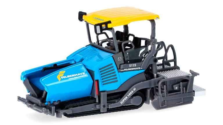 HERPA 317894 Асфальтоукладчик Vögele® 1800-3i «Felbermayr», 1:87