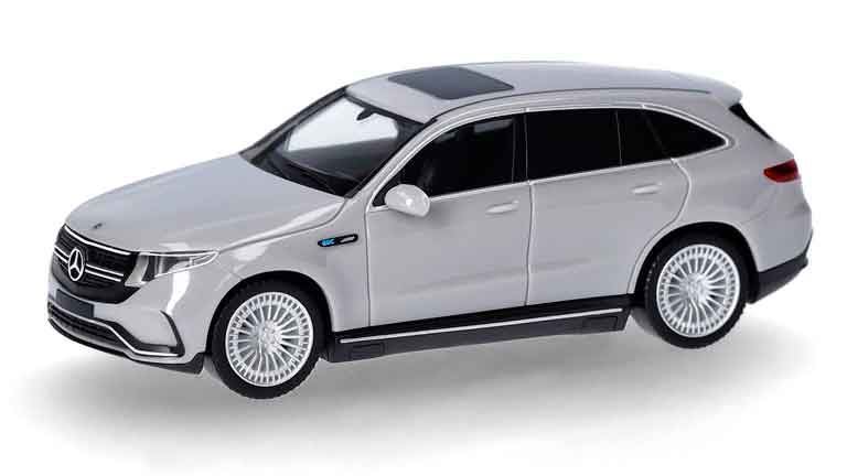 HERPA 420426-003 Автомобиль Mercedes-Benz® EQC AMG (серый), 1:87