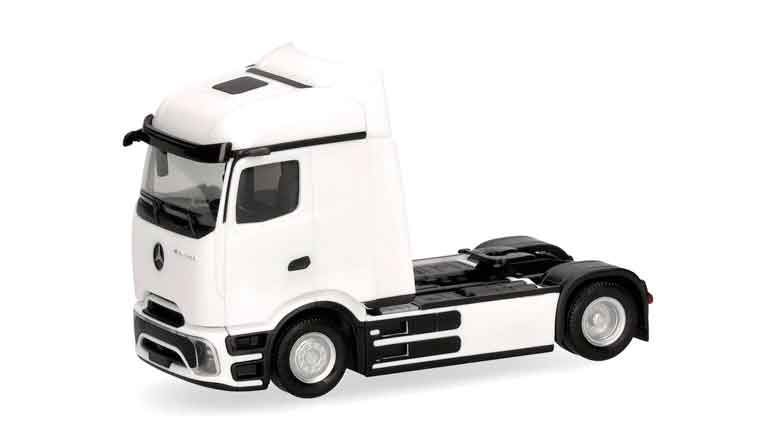 HERPA 318204-002 Седельный тягач Mercedes-Benz® eActros 600 Procabin (белый), 1:87
