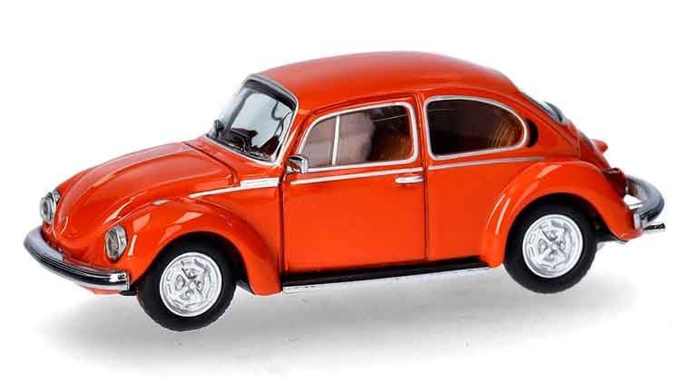 HERPA 421096-002 Автомобиль Volkswagen® Käfer 1303 (ярко-оранжевый), 1:87